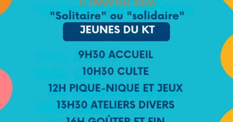 Journée catéchumènes du consistoire